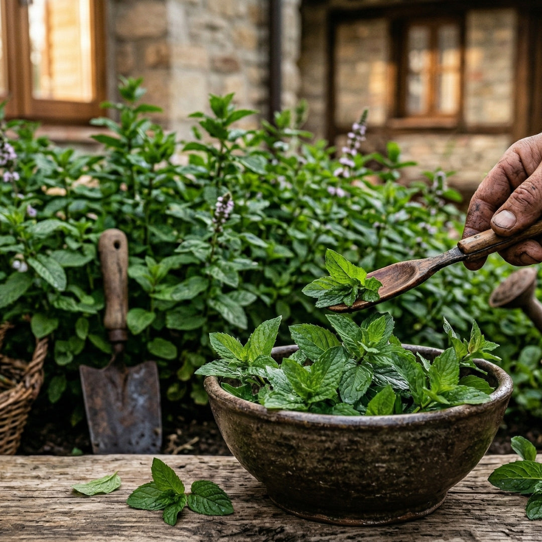 Extrait de menthe poivrée